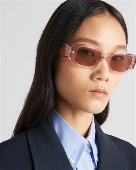 lentes prada spr 17 w|Mahoghany Lenses Prada Symbole Sunglasses .